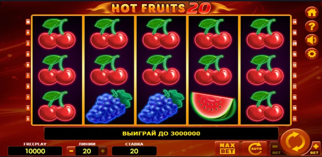 Hot Fruits 20 / 27 / 40 — сравнение популярных версий автомата